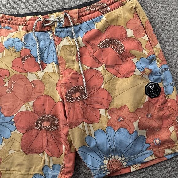 Vissla Shorts Adult Size 33 Boardshorts Active Outdoor Casual Men's - Picture 5 of 11